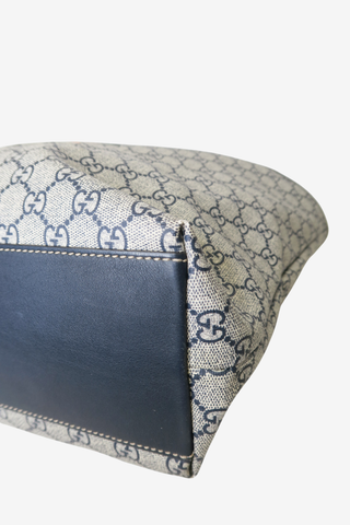 Gucci Canvas Medium Tattoo Heart Joy Tote - Designer Handbags at The Find Luxury Resale - Vancouver, Canada