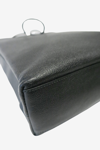 Balenciaga Logo Medium North/South Shopping Tote - Designer handbag at The Find Luxury Resale - Vancouver, Canada