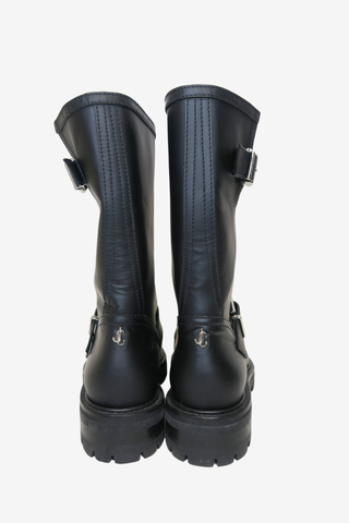 Jimmy Choo Moto Boots Sz 36.5 - Designer shoes at The Find Luxury Resale - Vancouver, Canada