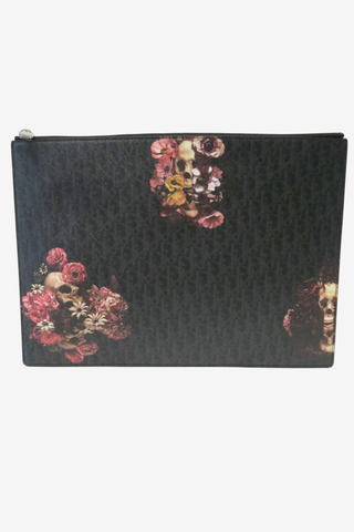 Dior Homme x Toru Kamei Oblique Printed Portfolio - Designer clutch at The Find Luxury Resale - Vancouver, Canada