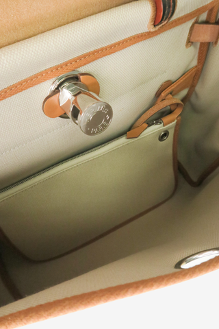 Hermès Toile Herbag Zip 31 - Designer handbag at The Find Luxury Resale - Vancouver, Canada