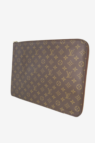 Louis Vuitton LV Monogram Poche Documents Vintage - Designer Handbags at The Find Luxury Resale - Vancouver, Canada