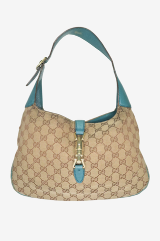 Gucci GG Canvas Jackie Small Vintage - Designer Handbags at The Find Luxury Resale - Vancouver, Canada