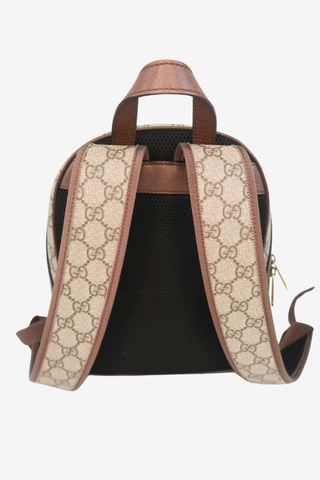 Gucci GG Supreme Small Ophidia Backpack - Designer Handbag at The Find Luxury Resale - Vancouver, Canada