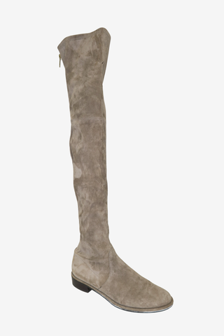 Stuart Weitzmann Beige Boots Sz 7 - Designer shoes at The Find Luxury Resale - Vancouver, Canada