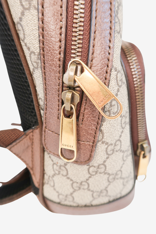 Gucci GG Supreme Small Ophidia Backpack - Designer Handbag at The Find Luxury Resale - Vancouver, Canada
