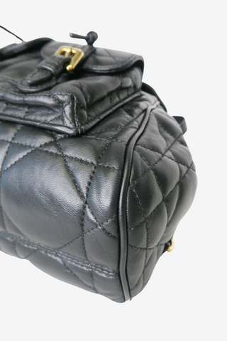 Christian Dior Leather Caro Small Backpack - Designer backpack at The Find Luxury Resale - Vancouver, Canada