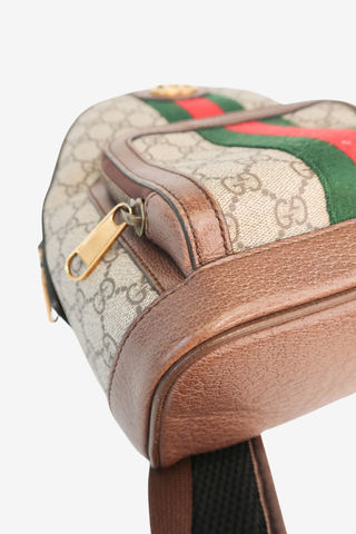 Gucci GG Supreme Small Ophidia Backpack - Designer Handbag at The Find Luxury Resale - Vancouver, Canada
