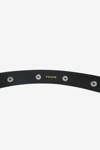 Frame Studded Belt Sz XS - Designer Belts at The Find Luxury Resale - Vancouver, Canada