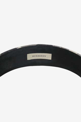 Burberry Check Print Headband - Designer headband at The Find Luxury Resale - Vancouver, Canada