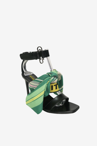 Off-White Scarf Sandal sz 36 - Designer shoes at The Find Luxury Resale - Vancouver, Canada