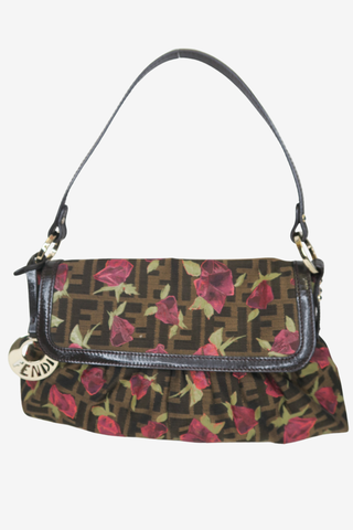 Fendi Zucca Roses Chef Bag - Designer Handbags at The Find Luxury Resale - Vancouver, Canada