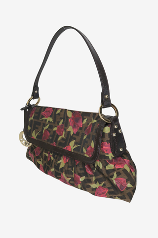 Fendi Zucca Roses Chef Bag - Designer Handbags at The Find Luxury Resale - Vancouver, Canada
