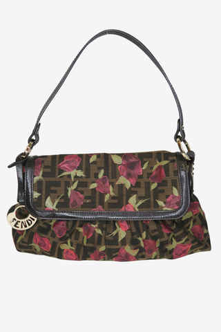 Fendi Zucca Roses Chef Bag - Designer Handbags at The Find Luxury Resale - Vancouver, Canada