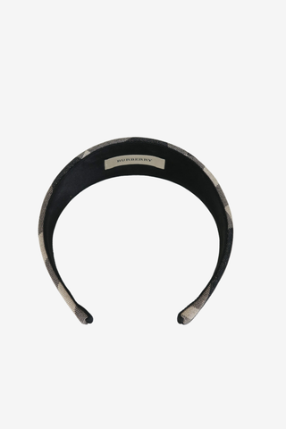 Burberry Check Print Headband - Designer headband at The Find Luxury Resale - Vancouver, Canada