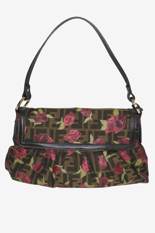 Fendi Zucca Roses Chef Bag - Designer Handbags at The Find Luxury Resale - Vancouver, Canada