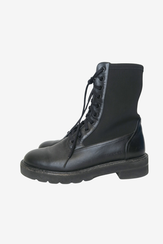 Stuart Weitzman Leather Boots sz 38 - Designer Flats at The Find Luxury Resale - Vancouver, Canada