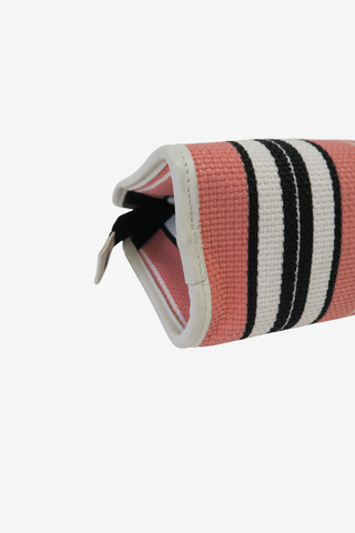 Chanel Coco Mark Canvas Pouch - Designer Clutch at The Find Luxury Resale - Vancouver, Canada