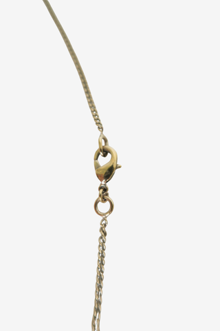 Chanel Faux Pearl & Strass CC Drop Pendant Necklace - Designer Necklaces at The Find Luxury Resale - Vancouver, Canada