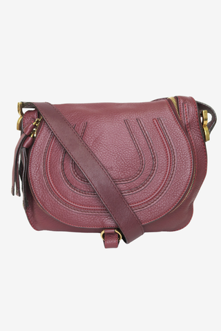 Chloé Marcie Round Zip Crossbody - Designer Handbags at The Find Luxury Resale - Vancouver, Canada