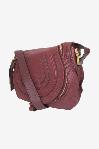 Chloé Marcie Round Zip Crossbody - Designer Handbags at The Find Luxury Resale - Vancouver, Canada