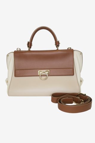 Salvatore Ferragamo Sofia Large Bag - Designer Handbags at The Find Luxury Resale - Vancouver, Canada