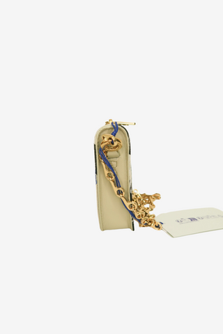Burberry House Check Shield Bag Micro - Designer Handbags at The Find Luxury Resale - Vancouver, Canada