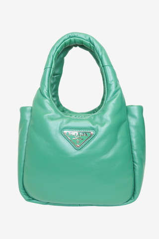 Prada Small Soft Padded Napa Bag - Designer Handbags at The Find Luxury Resale - Vancouver, Canada