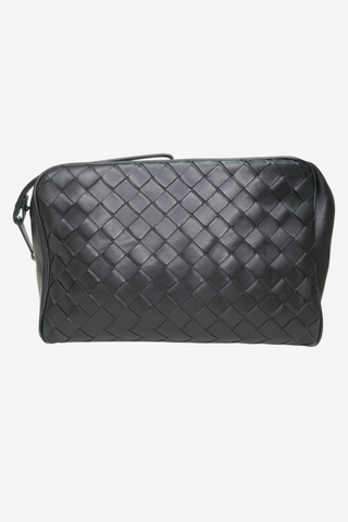 Bottega Veneta Leather Toiletry Bag - Designer Handbags at The Find Luxury Resale - Vancouver, Canada