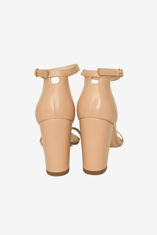 Stuart Weitzman Leather Sandals sz 37.5 - Designer sandals at The Find Luxury Resale - Vancouver, Canada