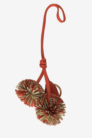 Miu Miu Leather Keyring - Designer Accessories at The Find Luxury Resale - Vancouver, Canada