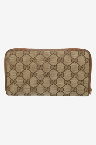 Gucci GG Supreme Continental Wallet - Designer Wallets at The Find Luxury Resale - Vancouver, Canada