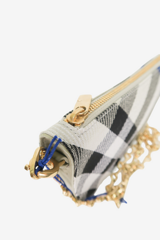 Burberry House Check Shield Bag Micro - Designer Handbags at The Find Luxury Resale - Vancouver, Canada