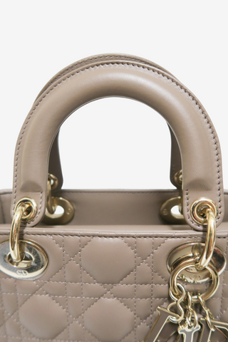 Christian Dior Leather Lady Dior Small - Designer Handbags at The Find Luxury Resale - Vancouver, Canada