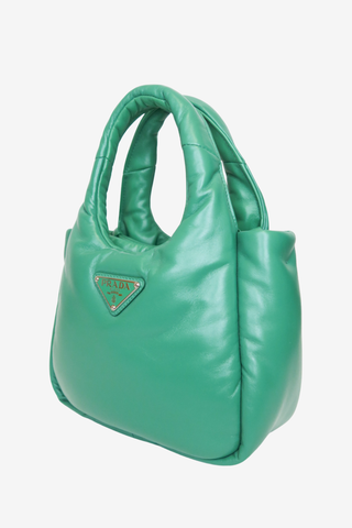 Prada Small Soft Padded Napa Bag - Designer Handbags at The Find Luxury Resale - Vancouver, Canada