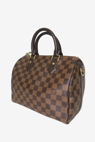Louis Vuitton Damier Ebene Speedy Bandouliere 25 - Designer Handbags at The Find Luxury Resale - Vancouver, Canada