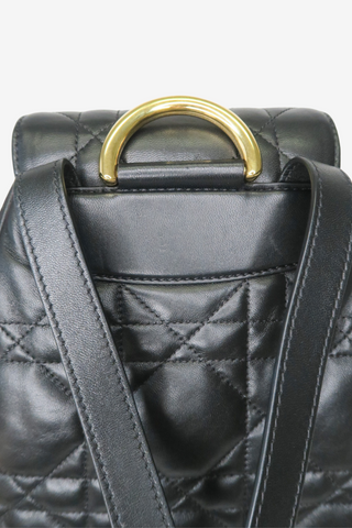 Christian Dior Leather Caro Small Backpack - Designer backpack at The Find Luxury Resale - Vancouver, Canada