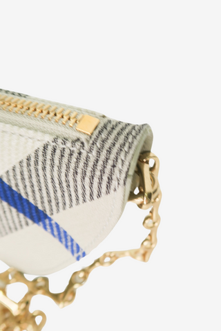 Burberry House Check Shield Bag Micro - Designer Handbags at The Find Luxury Resale - Vancouver, Canada