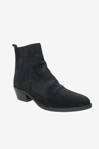 Sartore Suede Boots sz 36.5 - Designer Flats at The Find Luxury Resale - Vancouver, Canada