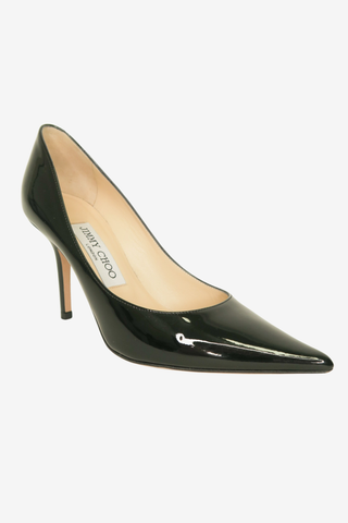Jimmy Choo Patent Pumps sz 35 - Designer Pumps at The Find Luxury Resale - Vancouver, Canada
