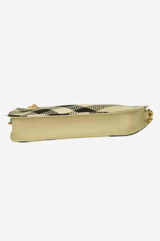 Burberry House Check Shield Bag Micro - Designer Handbags at The Find Luxury Resale - Vancouver, Canada
