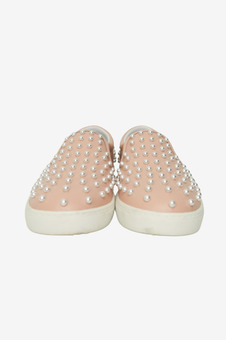 Stuart Weitzman Pearl Sneakers sz 38 - Designer shoes at The Find Luxury Resale - Vancouver, Canada