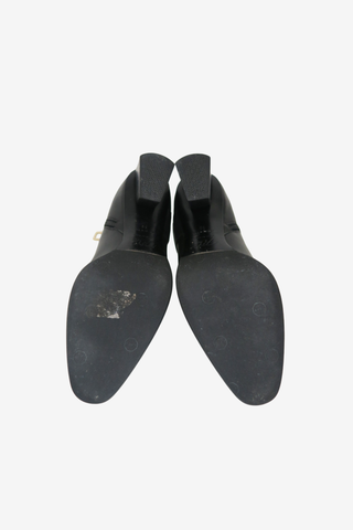 Roger Vivier Leather Ankle Boots sz 39 - Designer Boots at The Find Luxury Resale - Vancouver, Canada