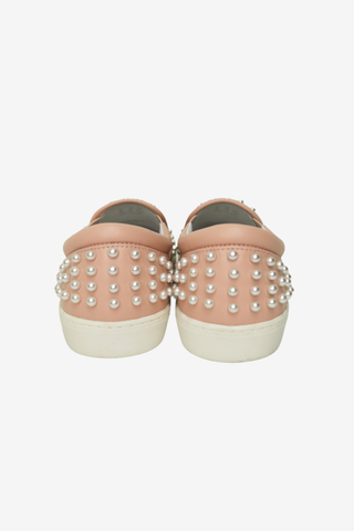 Stuart Weitzman Pearl Sneakers sz 38 - Designer shoes at The Find Luxury Resale - Vancouver, Canada