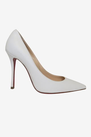 Christian Louboutin White Pumps sz 36 - Designer shoes at The Find Luxury Resale - Vancouver, Canada