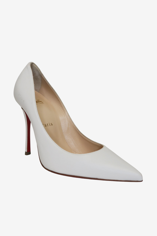 Christian Louboutin White Pumps sz 36 - Designer shoes at The Find Luxury Resale - Vancouver, Canada