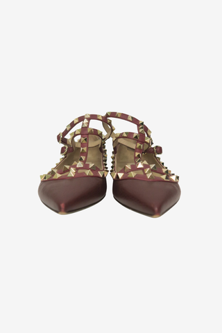 Valentino Rockstud Flats Sz 37 - Designer shoes at The Find Luxury Resale - Vancouver, Canada