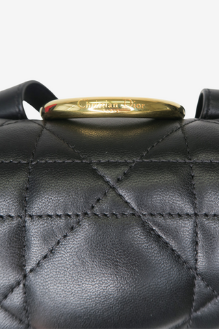 Christian Dior Leather Caro Small Backpack - Designer backpack at The Find Luxury Resale - Vancouver, Canada