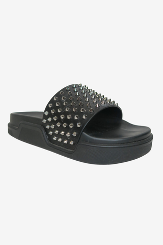 Christian Louboutin Pool Fun Slide Sz 40.5 - Designer shoes at The Find Luxury Resale - Vancouver, Canada