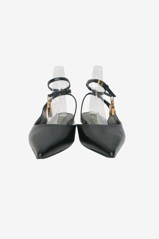 Tom Ford Leather Slingback Flats sz 38.5 - Designer Flats at The Find Luxury Resale - Vancouver, Canada